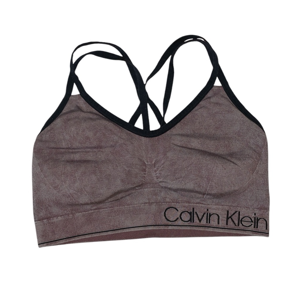 Calvin‎ Klein Performance Purple Foggy Sports Bra Size XS